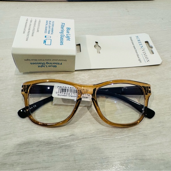 ICU Eyewear Screen Vision Blue Light Filtering Glasses
Large Oval - Picture 1 of 15